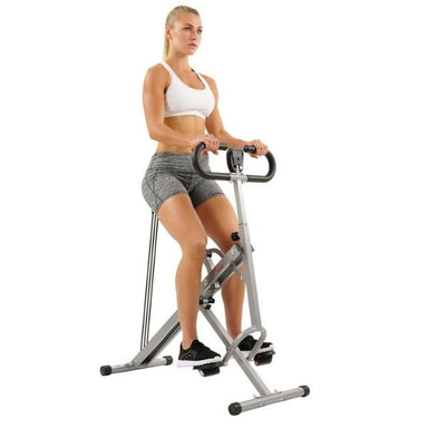 Sunny Health & Fitness Upright Row-N-Ride™ Rowing Machine Model Trainer