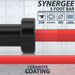 Synergee 25lb Five-Foot Barbell Red 5foot