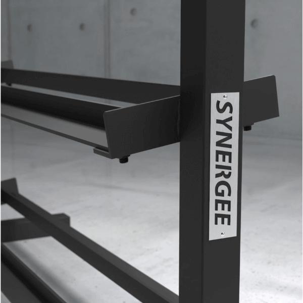 Synergee 3 Tier Dumbbell Rack Side View