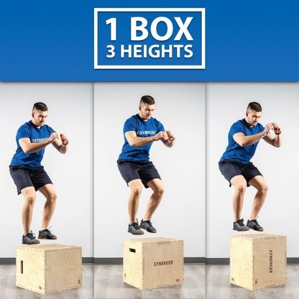 Synergee 3-in-1 Wood Plyo Boxes Model User