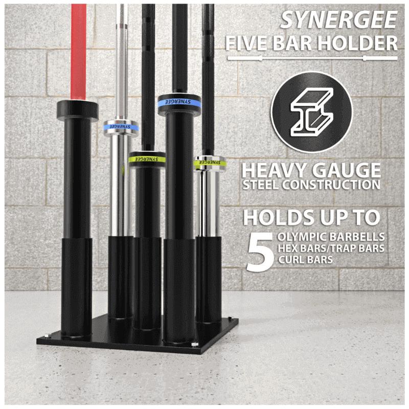 Synergee 5 Bar Holder Features