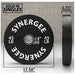 Synergee Bumper Plate 45 LB Single Dimensions