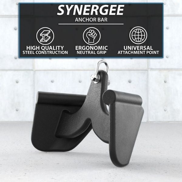 Synergee Cable Attachments Matte Black Anchor Bar Features