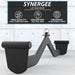 Synergee Cable Attachments Matte Black Lat Bar - Wide Features