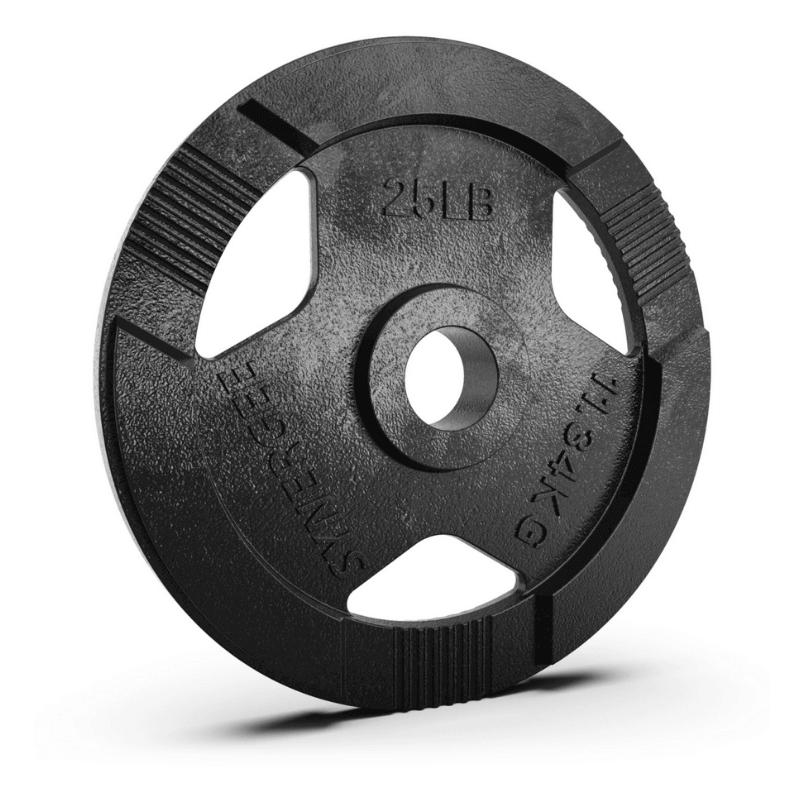 Synergee Cast Iron 25 LB Single Weight Plate