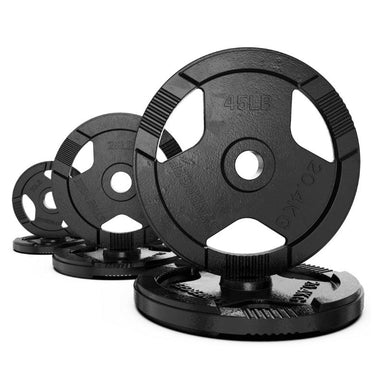 Synergee Cast Iron Weight Plates Set 160 LB