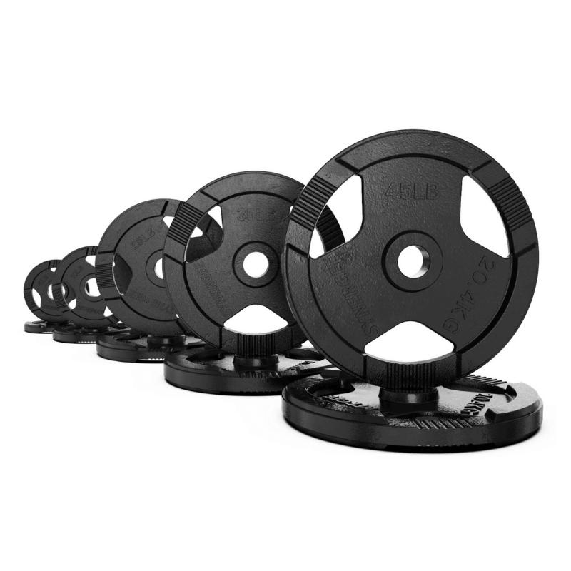 Synergee Cast Iron Weight Plates Set 240 LB