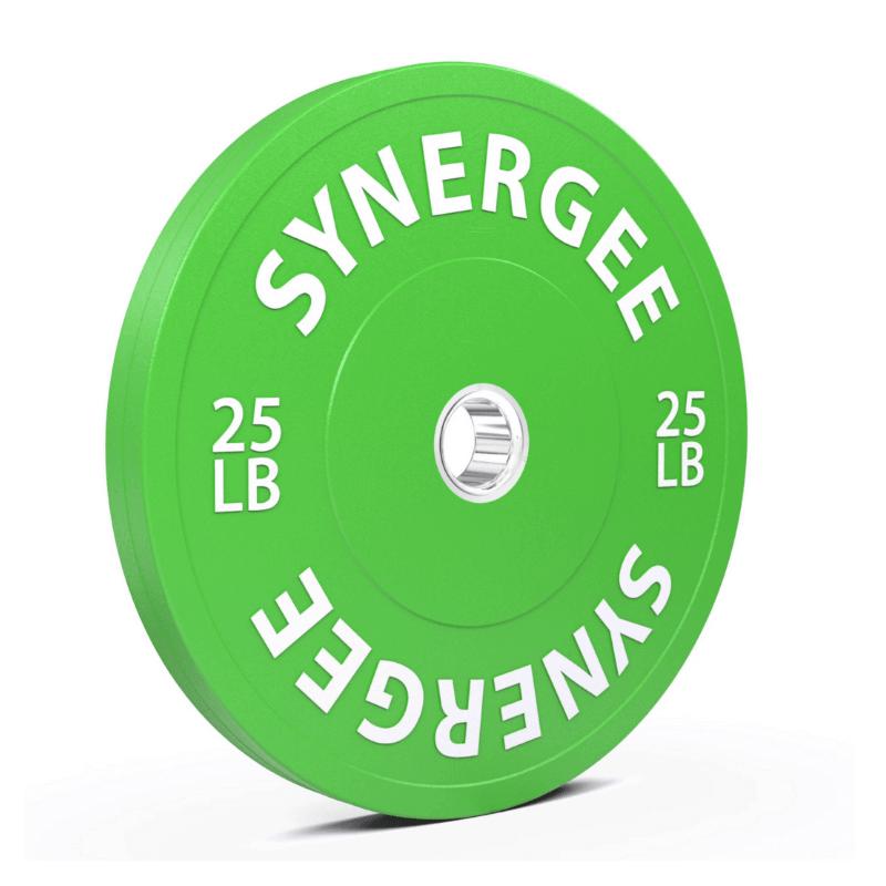 Synergee Colored Bumper Plates 25 LB Single