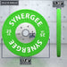 Synergee Competition Bumper Plates 25LB Dimensions