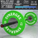 Synergee Competition Bumper Plates 25LB Specs