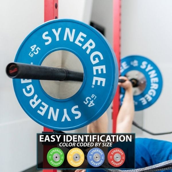 Synergee Competition Bumper Plates 25LB Trainer Model