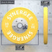 Synergee Competition Bumper Plates 35LB  Dimensions