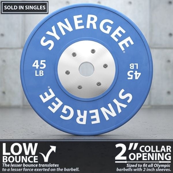 Synergee Competition Bumper Plates 45LB  Product
