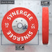 Synergee Competition Bumper Plates 55LB  Dimensions