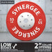 Synergee Competition Bumper Plates 55LB  Specs