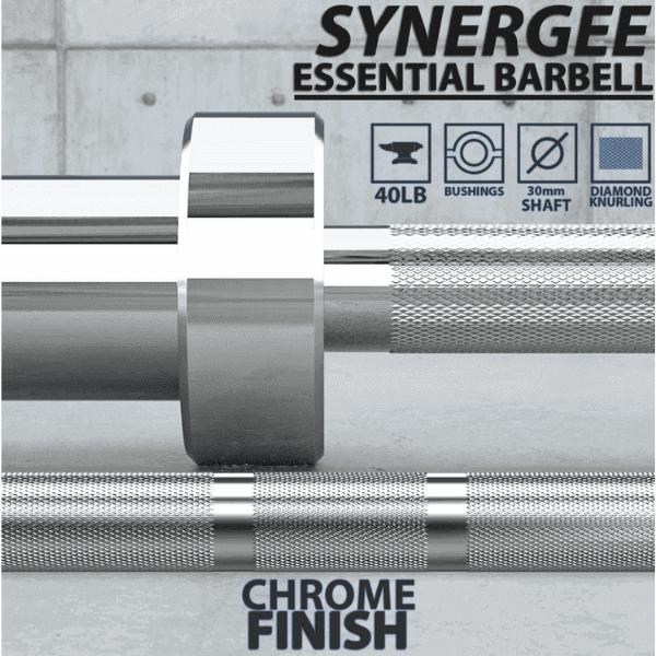Synergee Essential Barbell Features