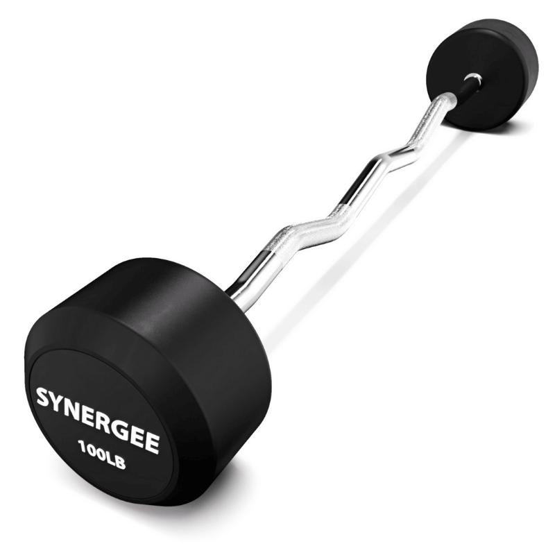 Synergee Fixed Curl Bars - 100 Lbs