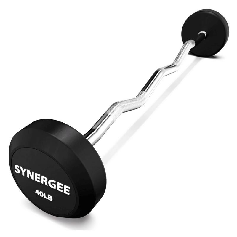 Synergee Fixed Curl Bars -  40 LBs