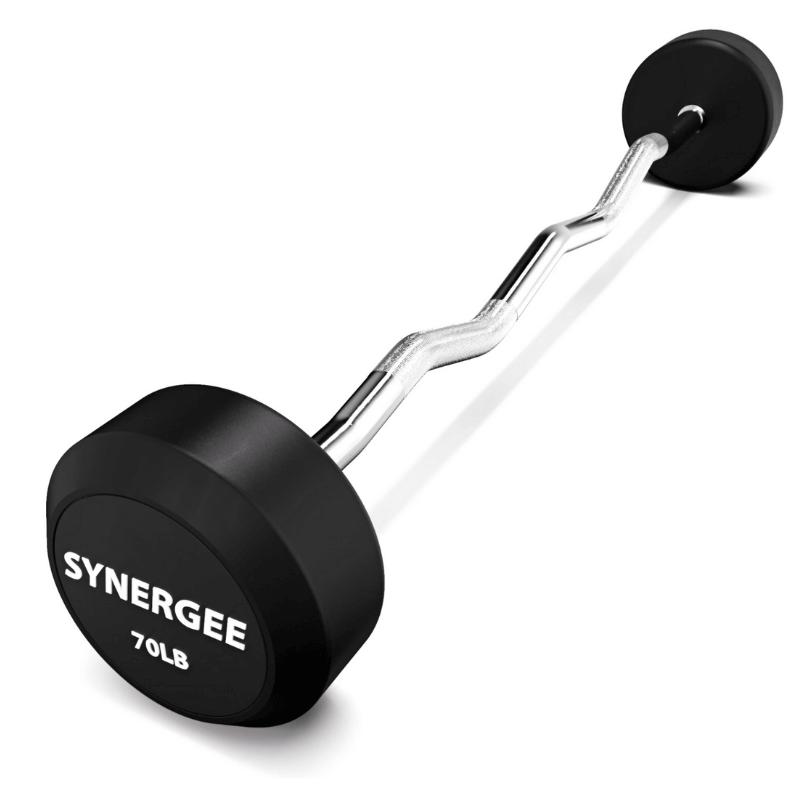Synergee Fixed Curl Bars - 70 Lbs