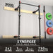 Synergee Foldable Wall-Mounted Squat Rack Product View