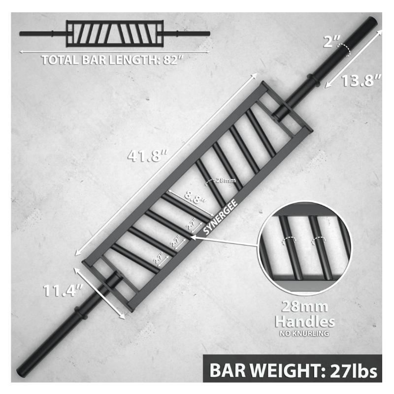 Synergee Multi-Grip Swiss Bar Specifications
