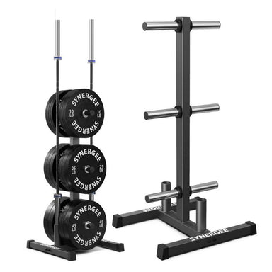 Synergee Olympic Weight Plate and Barbell Holder
