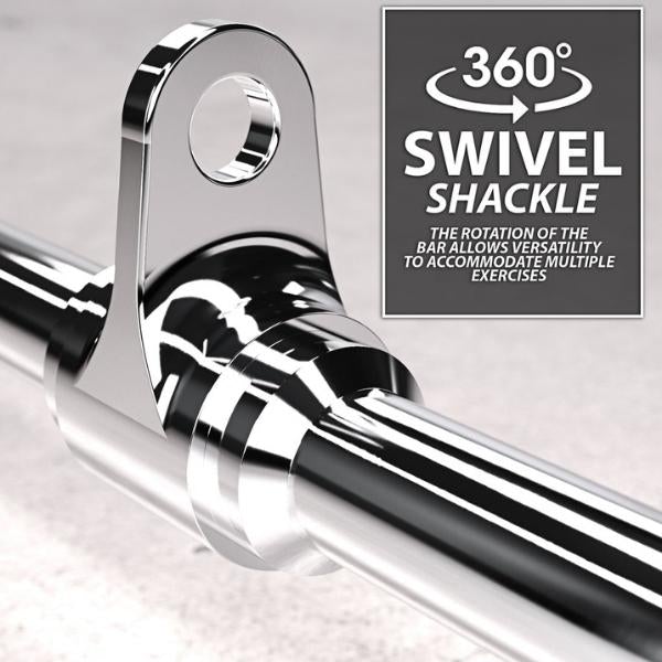 Synergee Pro-Style Lat Bar Cable Attachment 24" Swivel