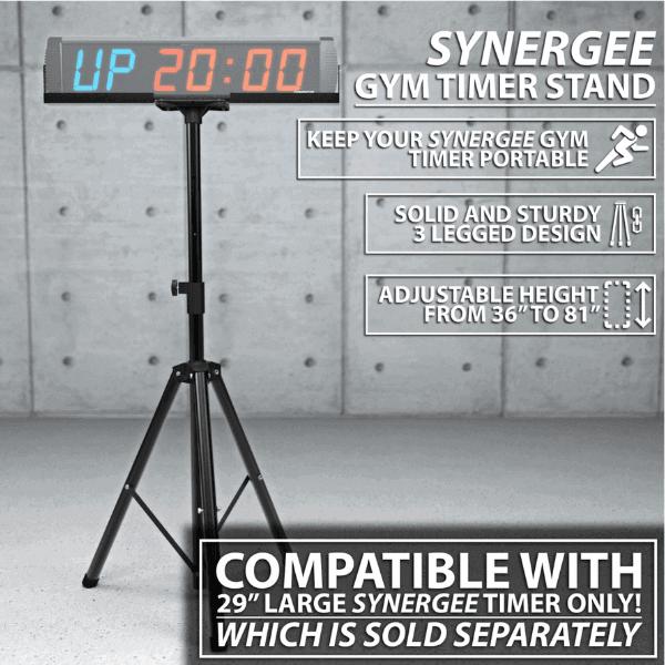 Synergee Programmable Interval Gym Timer Features