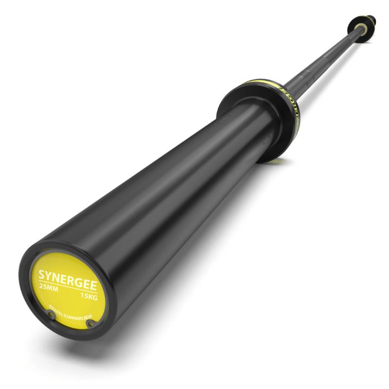 Synergee Regional Barbell 15 KG Black and Yellow