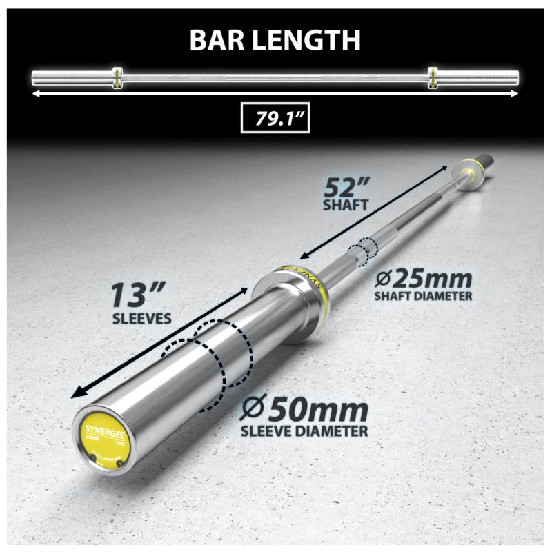 Synergee Regional Barbell Specifications