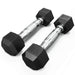 Synergee Rubber Hex Dumbbells 2.5LB Pair