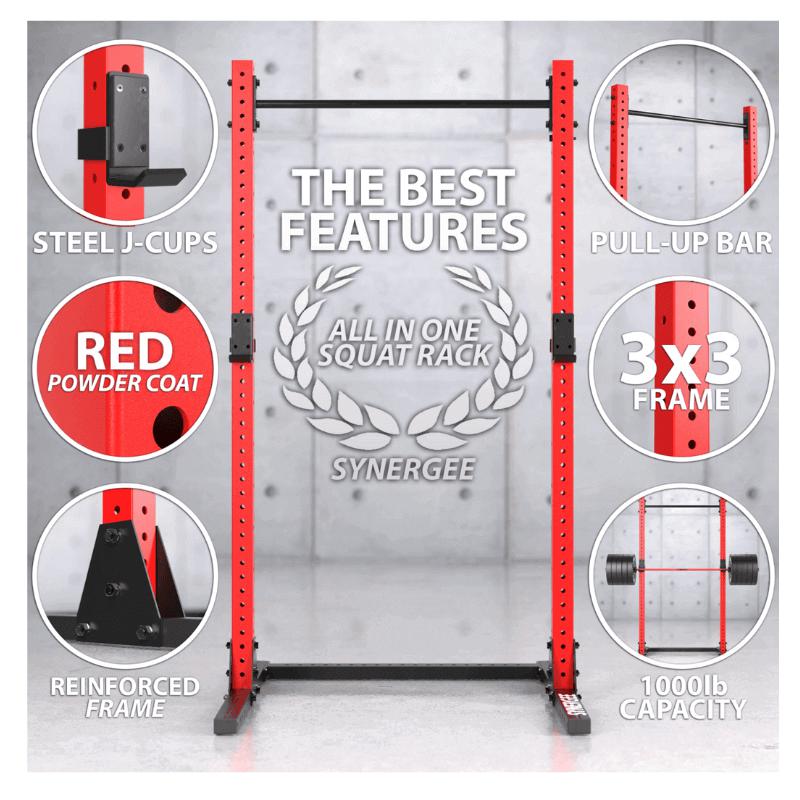 Synergee Squat Rack V3 All in One