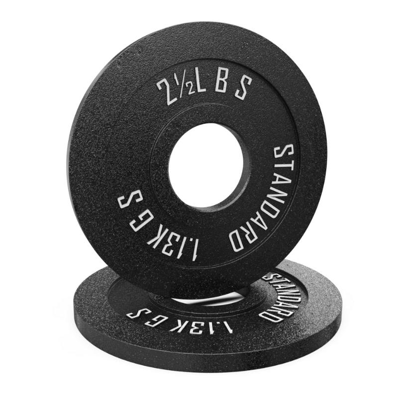 Synergee Standard Metal Weight Plate Pairs 2.5 LBs