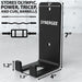 Synergee Vertical Barbell Wall Storage Rack Dimensions