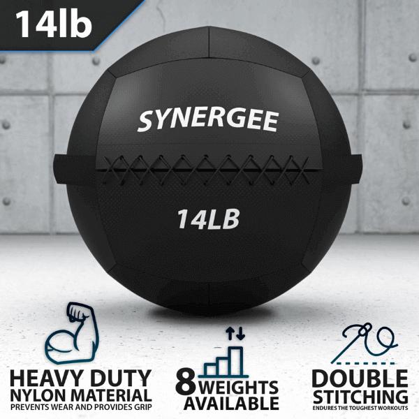 Synergee Wall Balls 14 LB Quality