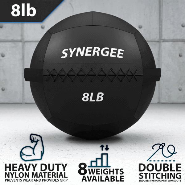 Synergee Wall Balls 8LB Features