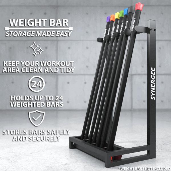 Synergee Weight Bar Rack Benefits