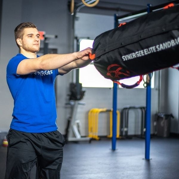 Synergee Weighted Sandbags V1 100LB Red Training