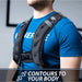 Synergee Weighted Vest 12 LB Contours to Body