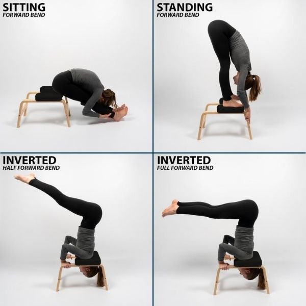 Synergee Yoga Chair Black Model Training