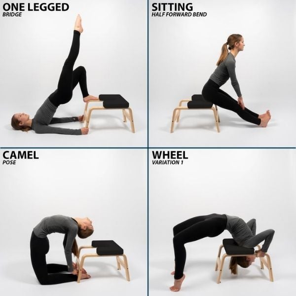 Synergee Yoga Chair Black Product Use