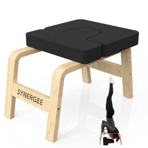 Buy Yoga Headstand Bench Online, Wooden Yoga Props