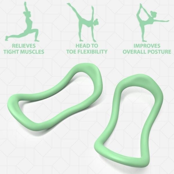 Synergee Yoga Rings Green Features