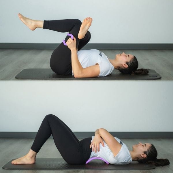Synergee Yoga Rings Purple Model Trainer