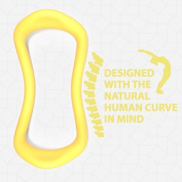 Synergee Yoga Rings Yellow Design