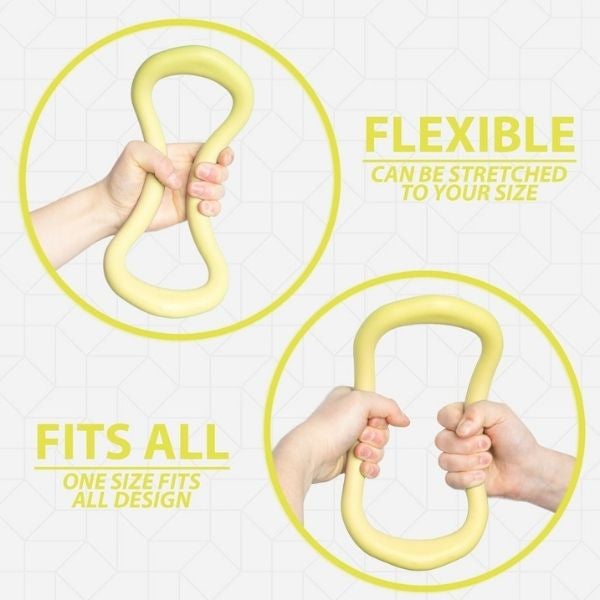 Synergee Yoga Rings Yellow Flexible Design