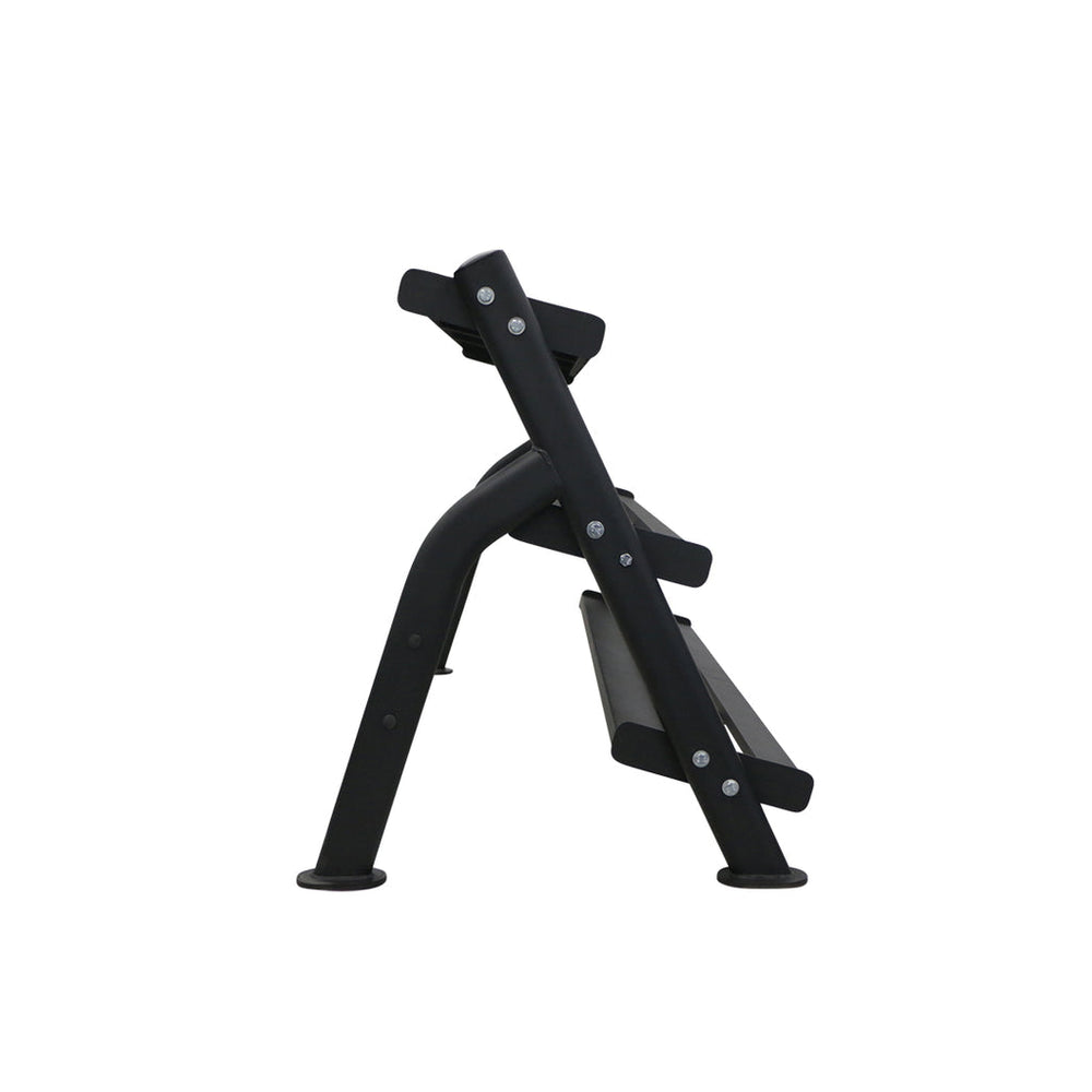 TKO 3-Tier Horizontal Dumbbell Rack 6250 Side View