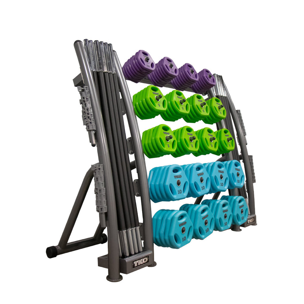 TKO Cardio Pump 20 Set Pack 834CPAC2 Left Angle View
