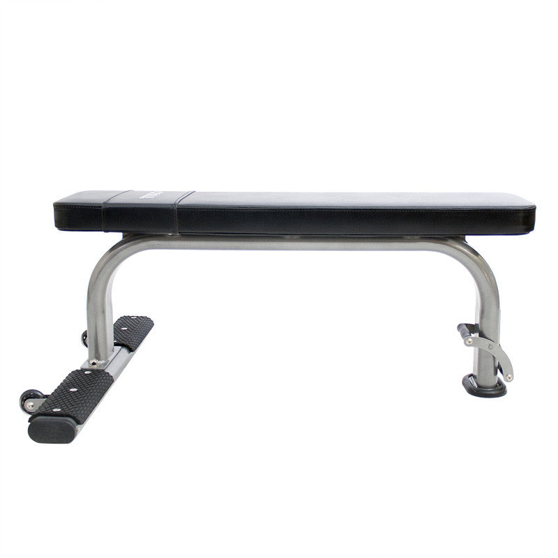 TKO Flat Exercise Bench 860FB-B Side View