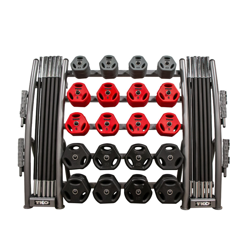 TKO Cardio Pump 20 Set Pack 834CPAC2 red and black set
